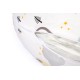Μαξιλάρι Εγκυμοσύνης - Θηλασμού 2 Σε 1 Bebe Rainbow 01 White-Grey Cotton Dimcol (155 x 35 x 20) 1Τεμ