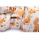 Μαξιλάρι Εγκυμοσύνης - Θηλασμού 2 Σε 1 Bebe Cute Fox 02 White-Beige Cotton Dimcol (155 x 35 x 20) 1Τεμ