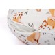 Μαξιλάρι Εγκυμοσύνης - Θηλασμού 2 Σε 1 Bebe Cute Fox 02 White-Beige Cotton Dimcol (155 x 35 x 20) 1Τεμ