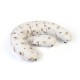 Μαξιλάρι Εγκυμοσύνης - Θηλασμού 2 Σε 1 Bebe Bear's Nest 05 White-Grey Cotton Dimcol (155 x 35 x 20) 1Τεμ