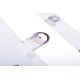 Ποδιά Θηλασμού Bebe Bear's Nest 05 White-Grey Cotton Dimcol (105x70) 1Τεμ