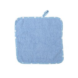 Λαβέτα 'Ωμου Bebe 02 L.Blue Cotton Dimcol (30x30) 1Τεμ