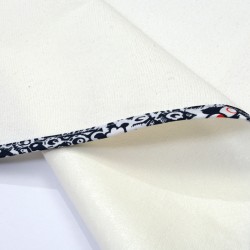 Σελτεδάκι Αδιάβροχο Bebe 154 Lahore White-Navy Blue Cotton Dimcol (50x80) 1Τεμ