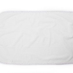 Σελτεδάκι Αδιάβροχο Bebe Stars 60 White-Grey Cotton Dimcol (67x90) 1Τεμ