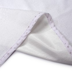 Σελτεδάκι Αδιάβροχο Bebe Stars 60 White-Grey Cotton Dimcol (67x90) 1Τεμ