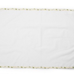 Σελτεδάκι Αδιάβροχο Bebe 62 White-Green Cotton Dimcol (67x90) 1Τεμ