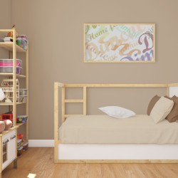 Σεντόνια Βρεφικά Κούνιας Σετ Bebe Solid 502 Beige Cotton Dimcol (120x160) 1Τεμ