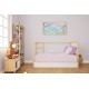 Κατωσέντονο Βρεφικό Κούνιας Bebe Solid 506 Light Light Purple Cotton Dimcol (70x140+15) Με Λάστιχο 1Τεμ