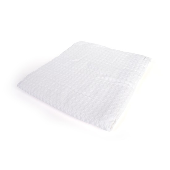 Κουβέρτα Πικέ Βρεφική Αγκαλιάς Bebe Solid Classic White Cotton Dimcol (85x110) 1Τεμ