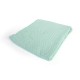 Κουβέρτα Πικέ Βρεφική Αγκαλιάς Bebe Solid Classic Mint Cotton Dimcol (85x110) 1Τεμ