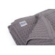 Κουβέρτα Πικέ Μονή Solid Classic Grey Cotton Dimcol (165x270) 1Τεμ