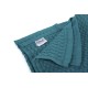 Κουβέρτα Πικέ King Size Solid Classic Petrol Cotton Dimcol (255x270) 1Τεμ