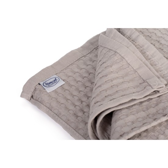 Κουβέρτα Πικέ King Size Solid Classic Elephant Cotton Dimcol (255x270) 1Τεμ
