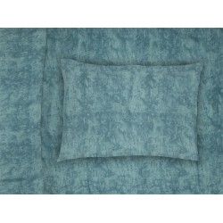 Μαξιλαροθήκη Βρεφική Κούνιας Bebe Premium Shadow 616 Petrol Cotton Dimcol (35x45) 1Τεμ