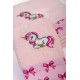 Πετσέτες Παιδικές Σετ Unicorn 187 Pink Cotton Dimcol 2Τεμ