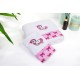 Πετσέτες Παιδικές Σετ Unicorn 188 White-Pink Cotton Dimcol 2Τεμ
