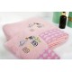 Πετσέτες Παιδικές Σετ Stork 192 Pink Cotton Dimcol 2Τεμ