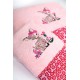 Πετσέτες Παιδικές Σετ Deer 196 Pink Cotton Dimcol 2Τεμ