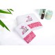 Πετσέτες Παιδικές Σετ Deer 197 White-Pink Cotton Dimcol 2Τεμ