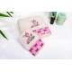 Πετσέτες Παιδικές Σετ Deer 198 Ecru-Pink Cotton Dimcol 2Τεμ