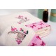 Πετσέτες Παιδικές Σετ Deer 198 Ecru-Pink Cotton Dimcol 2Τεμ