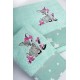Πετσέτες Παιδικές Σετ Deer 199 Mint Cotton Dimcol 2Τεμ