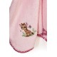 Κάπα Βρεφική Giraffe 171 Pink Cotton Dimcol (75x85) 1Τεμ