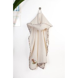 Κάπα Βρεφική Giraffe 173 Ecru-Multi Cotton Dimcol (75x85) 1Τεμ