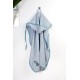 Κάπα Βρεφική Dinosaur 179 Sky Blue Cotton Dimcol (75x85) 1Τεμ