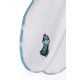 Κάπα Βρεφική Dinosaur 180 White-Sky Blue Cotton Dimcol (75x85) 1Τεμ