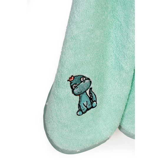 Κάπα Βρεφική Dinosaur 182 Mint Cotton Dimcol (75x85) 1Τεμ
