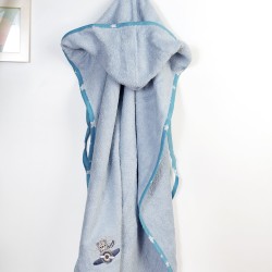 Κάπα Βρεφική Aviator 183 Sky Blue Cotton Dimcol (75x85) 1Τεμ