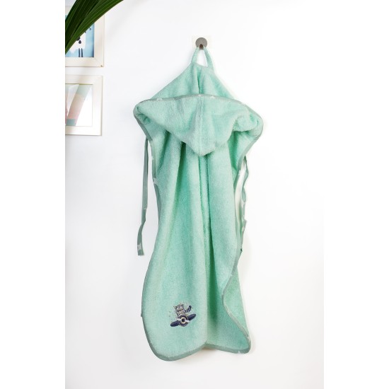 Κάπα Βρεφική Aviator 186 Mint Cotton Dimcol (75x85) 1Τεμ