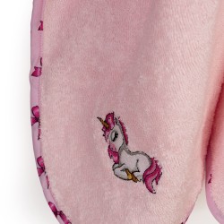 Κάπα Βρεφική Unicorn 187 Pink Cotton Dimcol (75x85) 1Τεμ