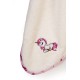Κάπα Βρεφική Unicorn 189 Ecru-Pink Cotton Dimcol (75x85) 1Τεμ