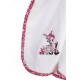 Κάπα Βρεφική Deer 197 White-Pink Cotton Dimcol (75x85) 1Τεμ