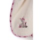 Κάπα Βρεφική Deer 198 Ecru-Pink Cotton Dimcol (75x85) 1Τεμ