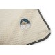 Κουβέρτα Πικέ Βρεφική Αγκαλιάς Cloudy Bear 177 Ecru-Grey Cotton Dimcol (80x110) 1Τεμ
