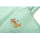 Κουβέρτα Πικέ Βρεφική Κούνιας Giraffe 174 Mint Cotton Dimcol (100x160) 1Τεμ