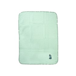 Κουβέρτα Πικέ Βρεφική Κούνιας Dinosaur 182 Mint Cotton Dimcol (100x160) 1Τεμ