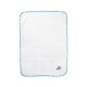 Κουβέρτα Πικέ Βρεφική Αγκαλιάς Aviator 184 White-Sky Blue Cotton Dimcol (80x110) 1Τεμ