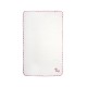 Κουβέρτα Πικέ Βρεφική Κούνιας Unicorn 188 White-Pink Cotton Dimcol (100x160) 1Τεμ