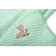 Κουβέρτα Πικέ Βρεφική Αγκαλιάς Deer 199 Mint Cotton Dimcol (80x110) 1Τεμ