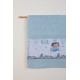 Πετσέτες Βρεφικές Σετ Bebe Pilot 118 L.Blue Cotton Dimcol 2Τεμ