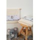 Πετσέτες Βρεφικές Σετ Bebe Pilot 119 Ecru Cotton Dimcol 2Τεμ