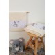 Πετσέτες Βρεφικές Σετ Bebe Painter 133 Ecru Cotton Dimcol 2Τεμ