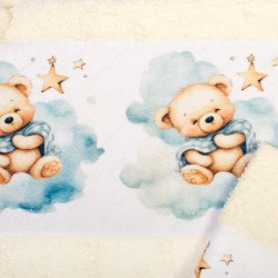 Πετσέτες Παιδικές Με Ψηφιακή Εκτύπωση Σετ Bebe Bath Cute Bear 303 Ecru Cotton Dimcol 2Τεμ Πετσέτες Παιδικές Με Ψηφιακή Εκτύπωση Σετ Bebe Bath Cute Bear 303 Ecru Cotton Dimcol 2Τεμ