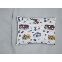 Μαξιλαροθήκη Βρεφική Φανελένια Κούνιας Bebe Toys 46 Sky Blue Flannel Cotton Dimcol (35x45) 1Τεμ