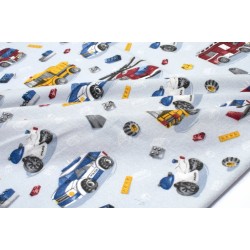 Σεντόνι Φανελένιο Λίκνου Bebe Toys 46 Sky Blue Flannel Cotton Dimcol (80x110) 1Τεμ