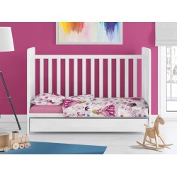 Παπλωματοθήκη Βρεφική Κούνιας Bebe Princess 390 Pink Dimcol (120x160) 1Τεμ Παπλωματοθήκη Βρεφική Κούνιας Bebe Princess 390 Pink Dimcol (120x160) 1Τεμ